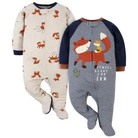 2-Pack Baby Boys Fox Sleep 'N Plays