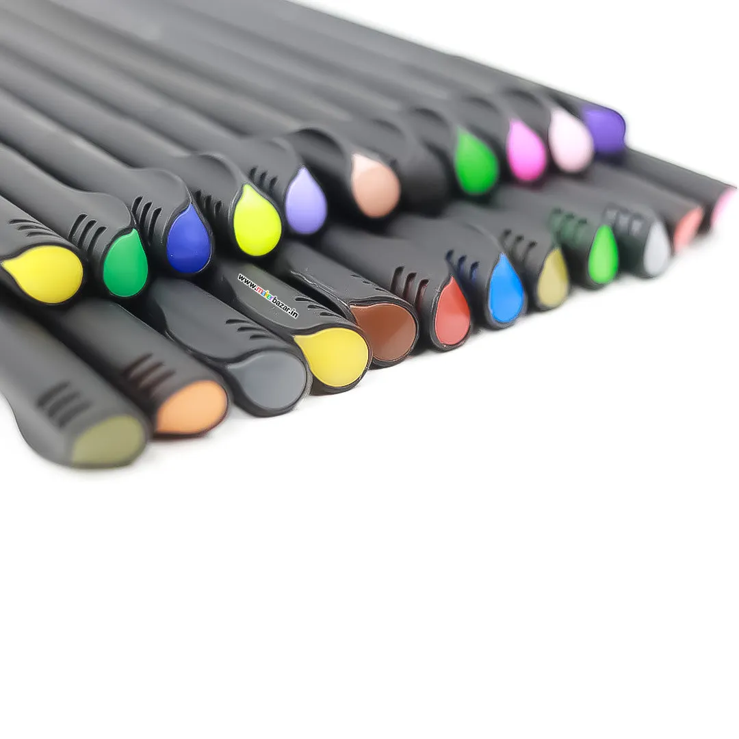 24 Fine liner Color Pens Set