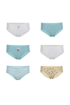 6 Pieces of Cotton Briefs