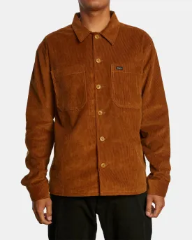 Americana Corduroy Overshirt - Camel