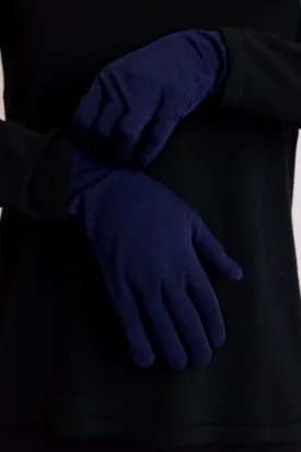 Bamboo Gloves, Indigo