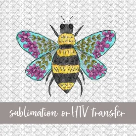 Bee Art - Sublimation or HTV Transfer