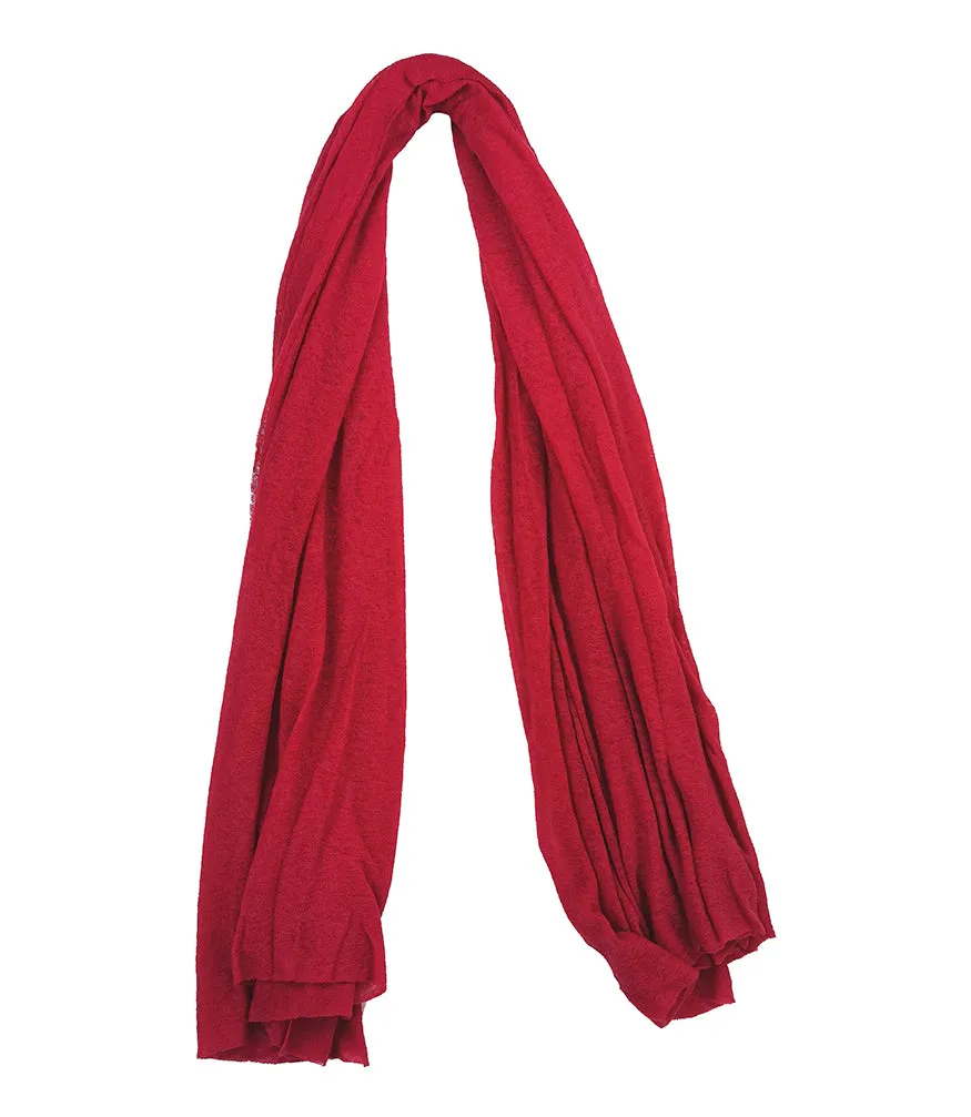 Berry Large Cashmere Plain Stole