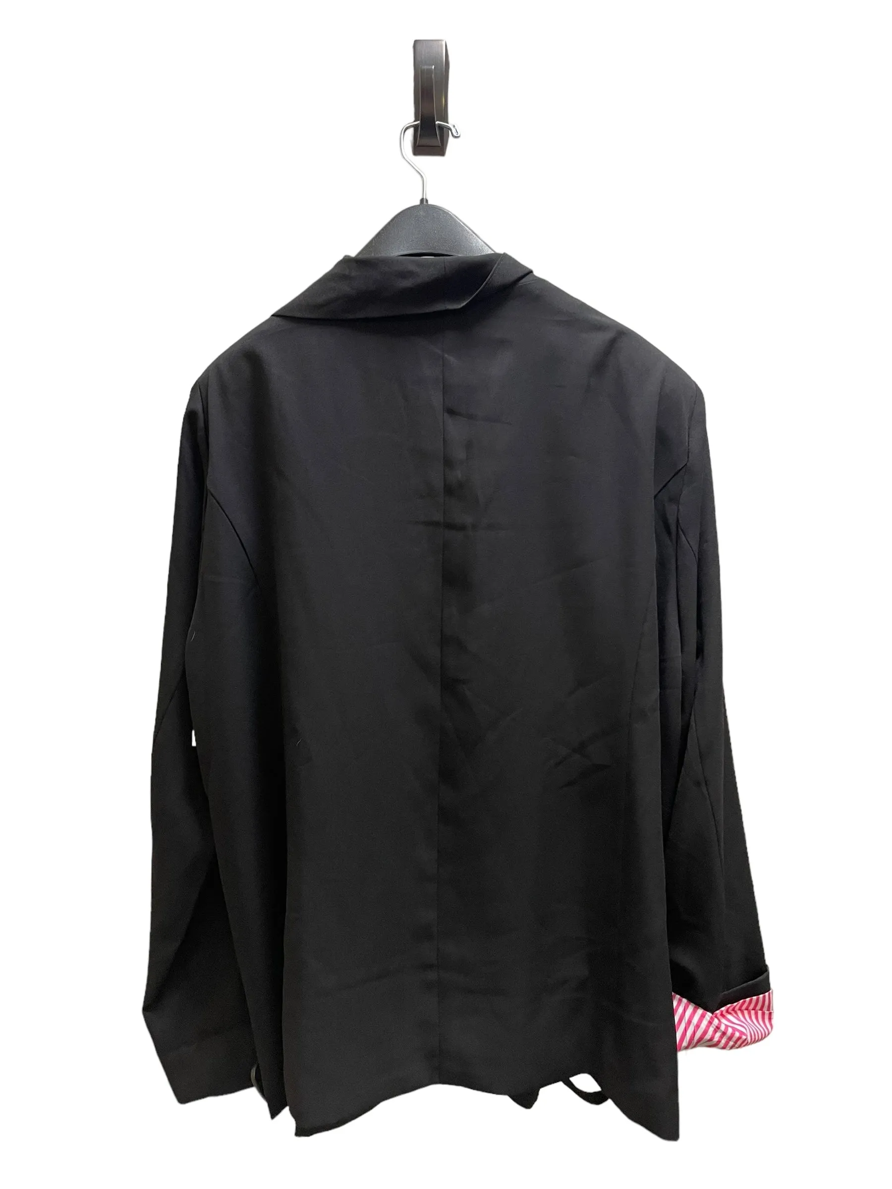 Blazer By Clothes Mentor In Black, Size: 3x