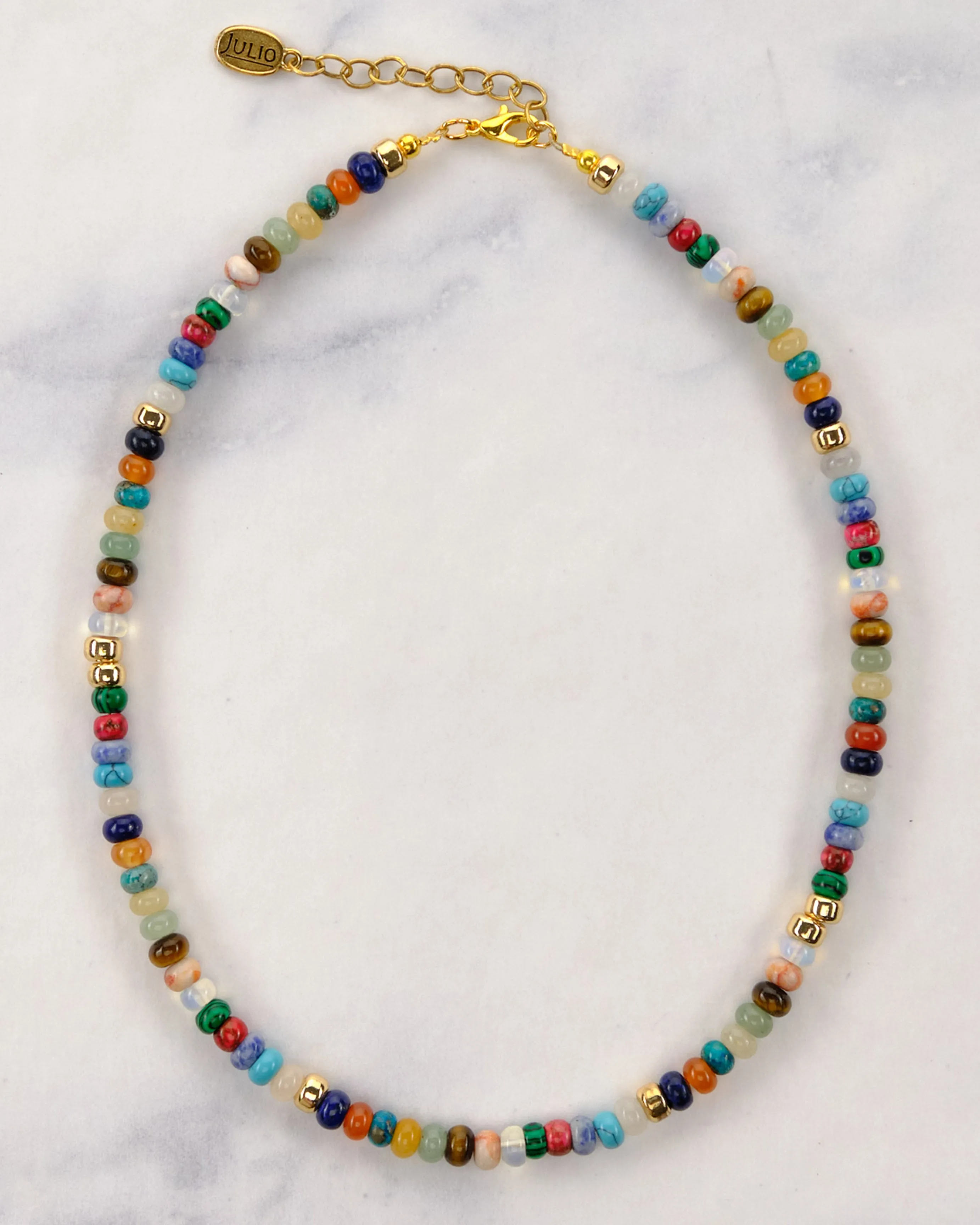 Caspian Gemstone Necklace