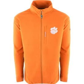 Clemson Full Zip Camp Fleece