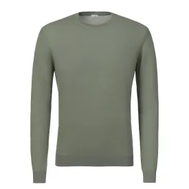 Crew-Neck Long Sleeve in Green