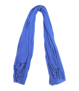 Denim Large Cashmere Plain Stole