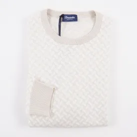 Drumohr 'Biscottino' Cotton and Linen Sweater