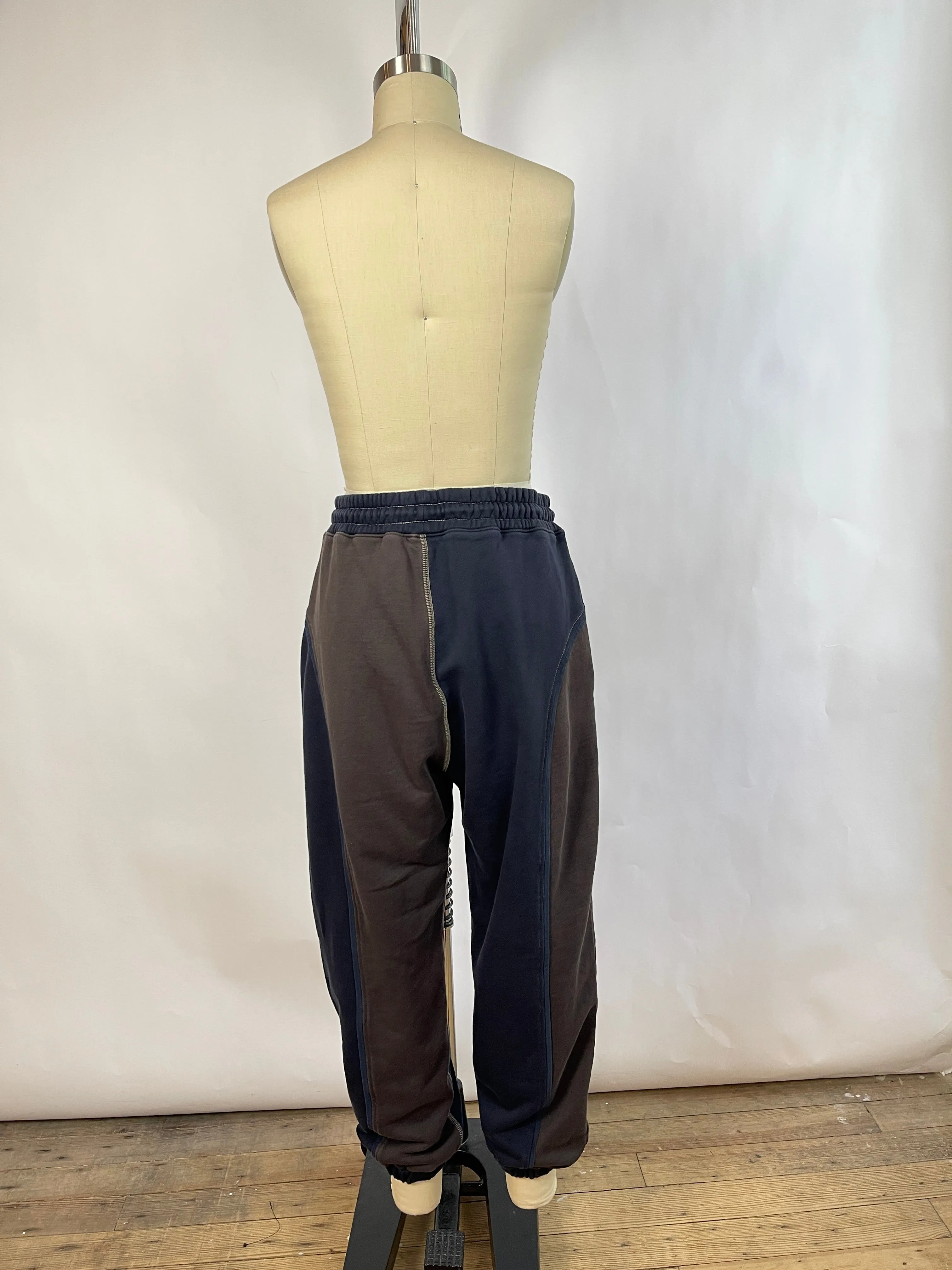 Eckhaus Latta Logo Spliced Sweatpants (M)