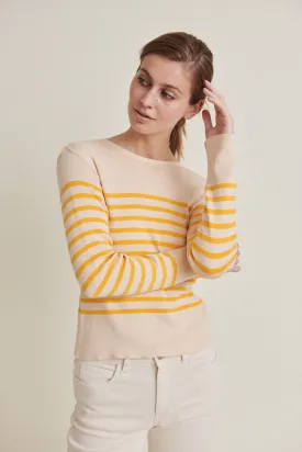 Ella Sweater - Birch / Artisans Gold