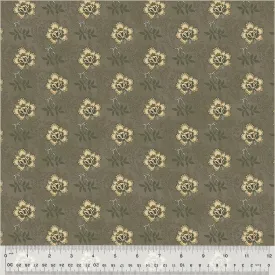 Fabric GARDEN ROW FOSSIL from GARDEN TALE Collection by Jeanne Horton 53825-9