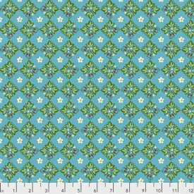 Fabric Royal Expedition, by Odile Bailloeul from Jardin de la Reine Collection for Free Spirit, PWOB042 GARDEN