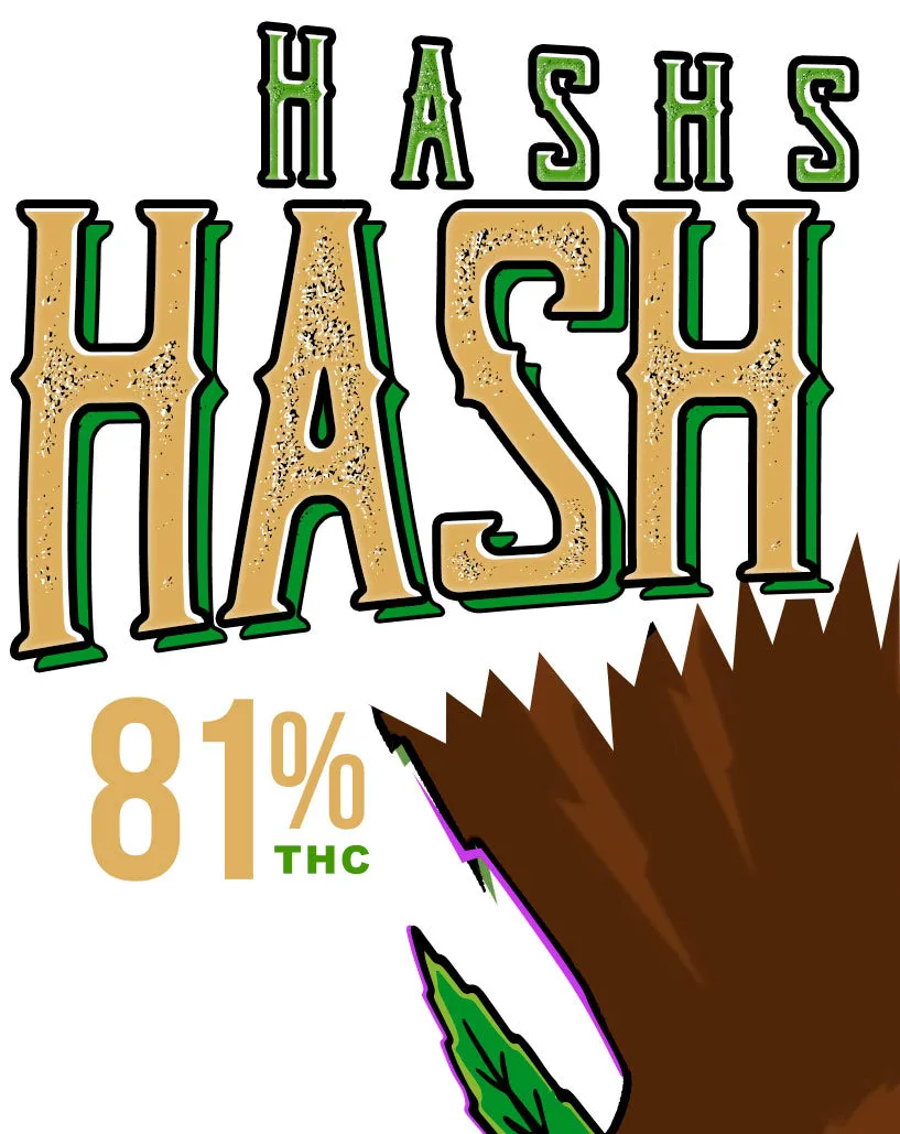 Hash Rosin White Tee