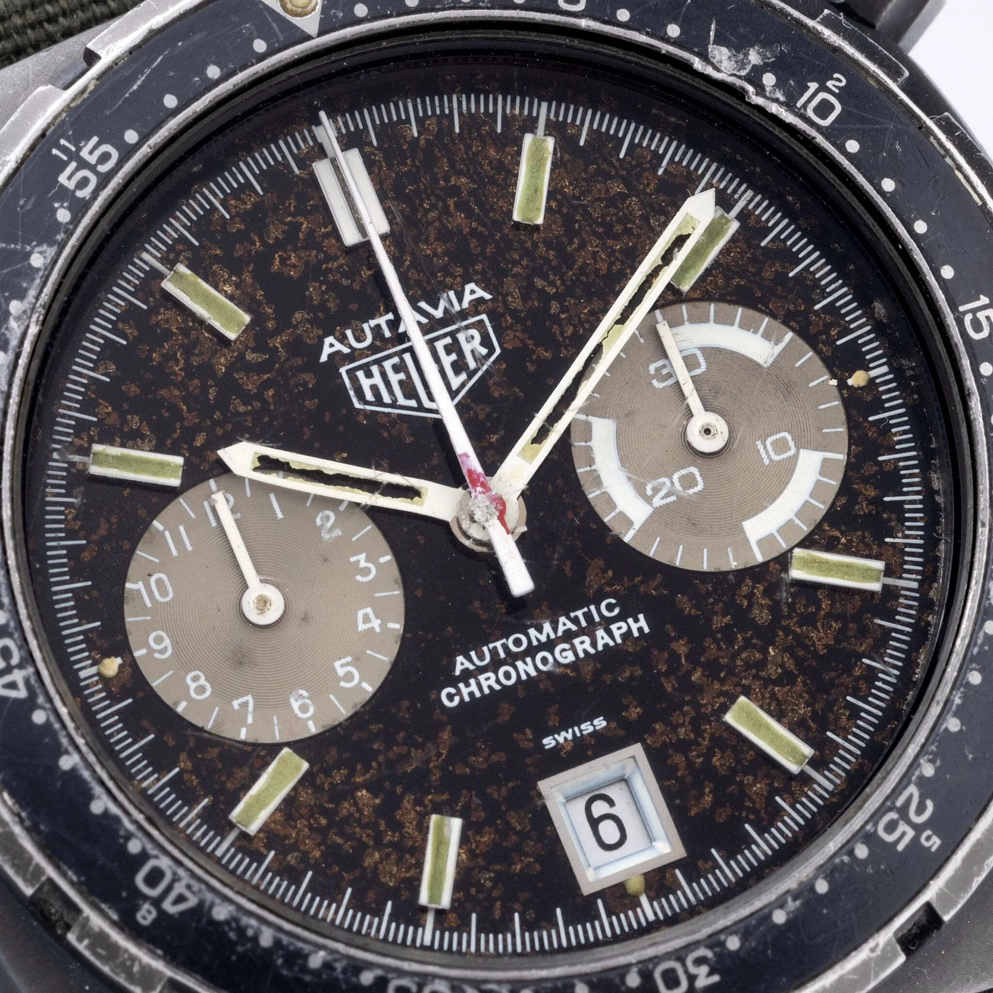 Heuer Autavia IDF (Israel Defence Force) Issued Chrono ref 113.603