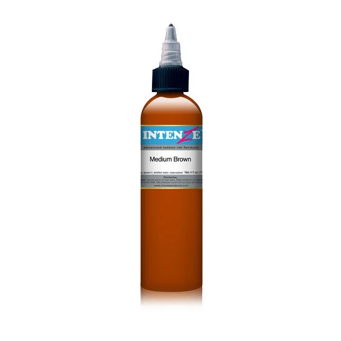 Intenze Ink - Medium Brown Tattoo Ink