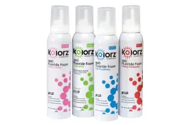 Kolorz 60-Second In Office 1.23% APF Fluoride Foam