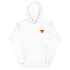 Laugh. Dance. Love Hoodie- White