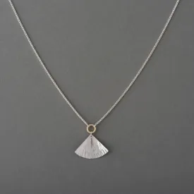 LOTUS FAN NECKLACE