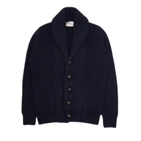 McGeorge of Scotland Shawl Cardigan in Navy