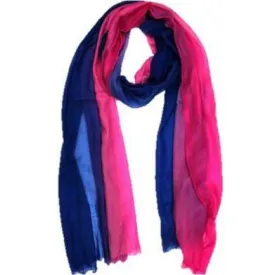 Ombre Scarf - Blue/Pink