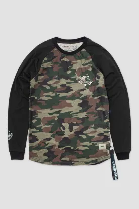 Polo M/L Essential Destruction Camuflado