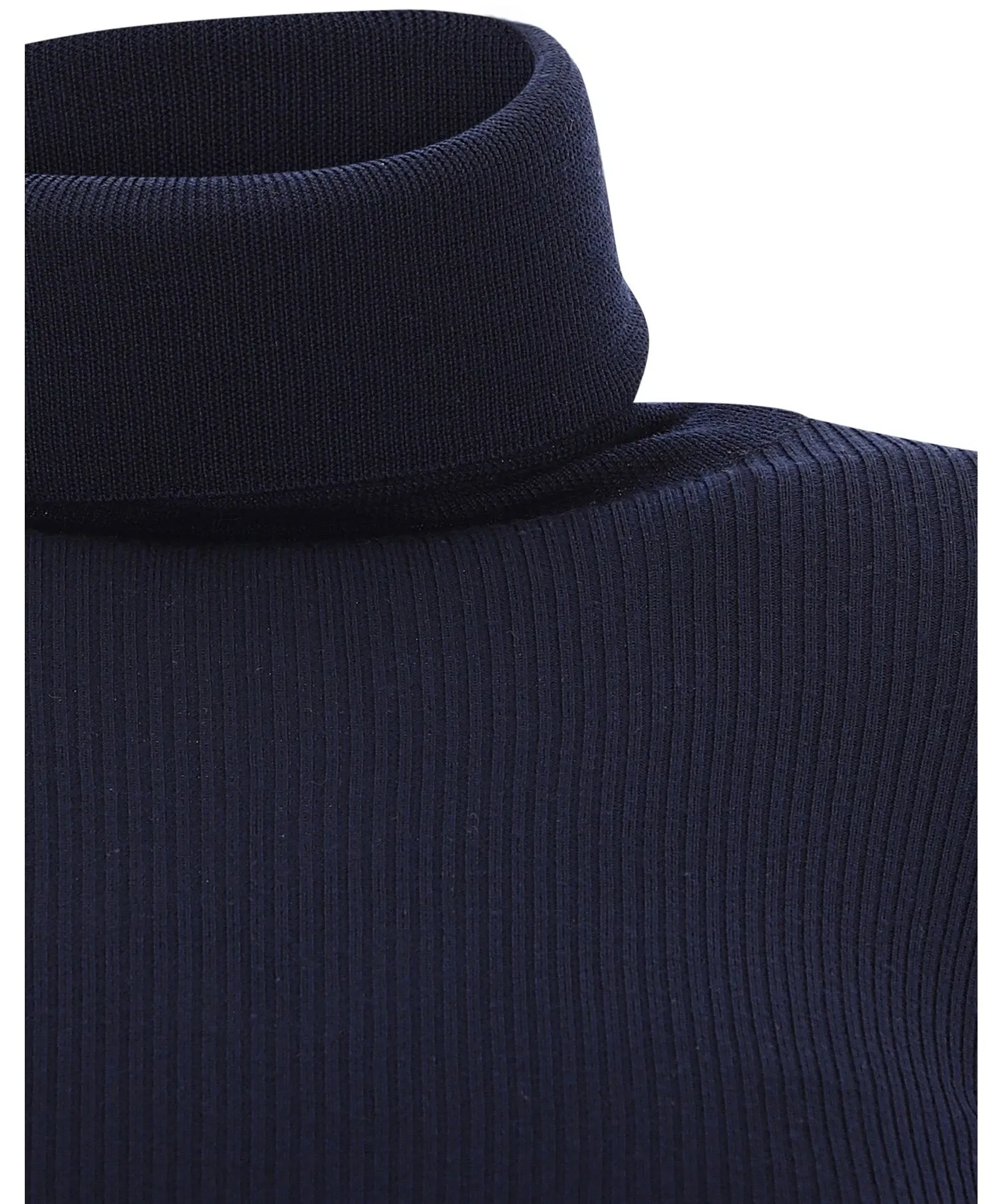 'S Max Mara Ribbed Polo Neck Jumper