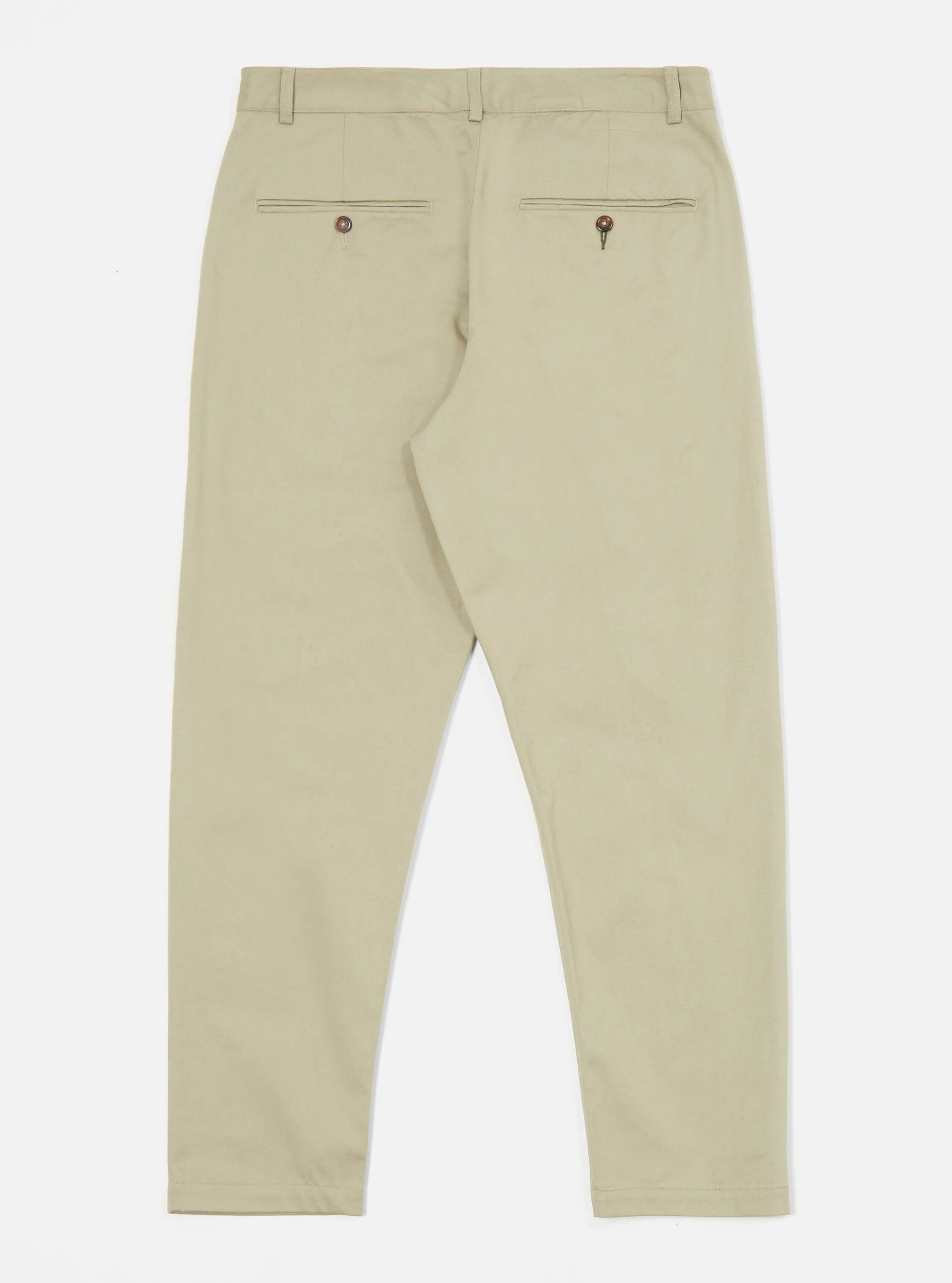 Universal Works Military Chino in Stone Twill