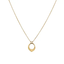 Vermeil Small Helios Necklace