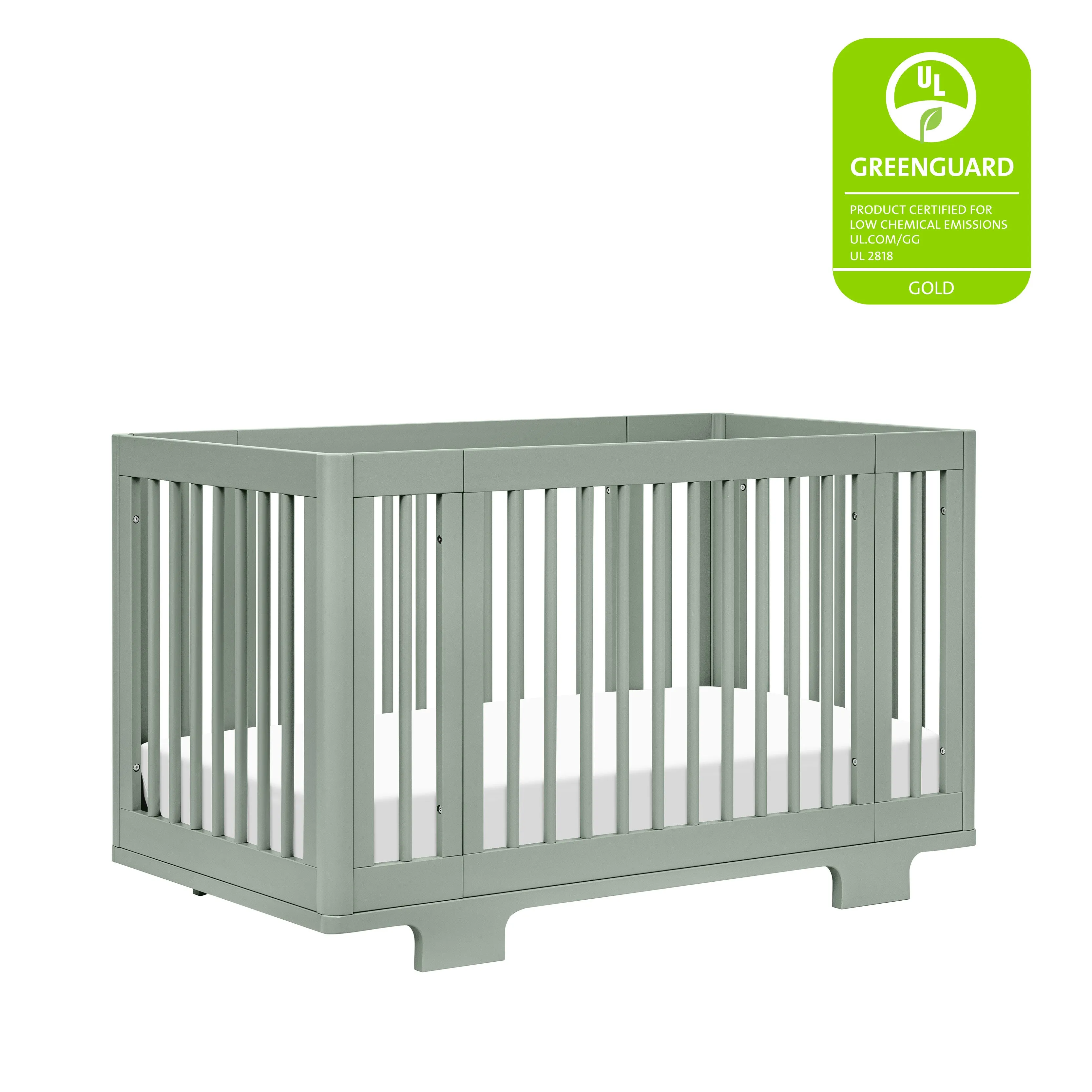 Yuzu 8-in-1 Convertible Crib with All-Stages Conversion Kits