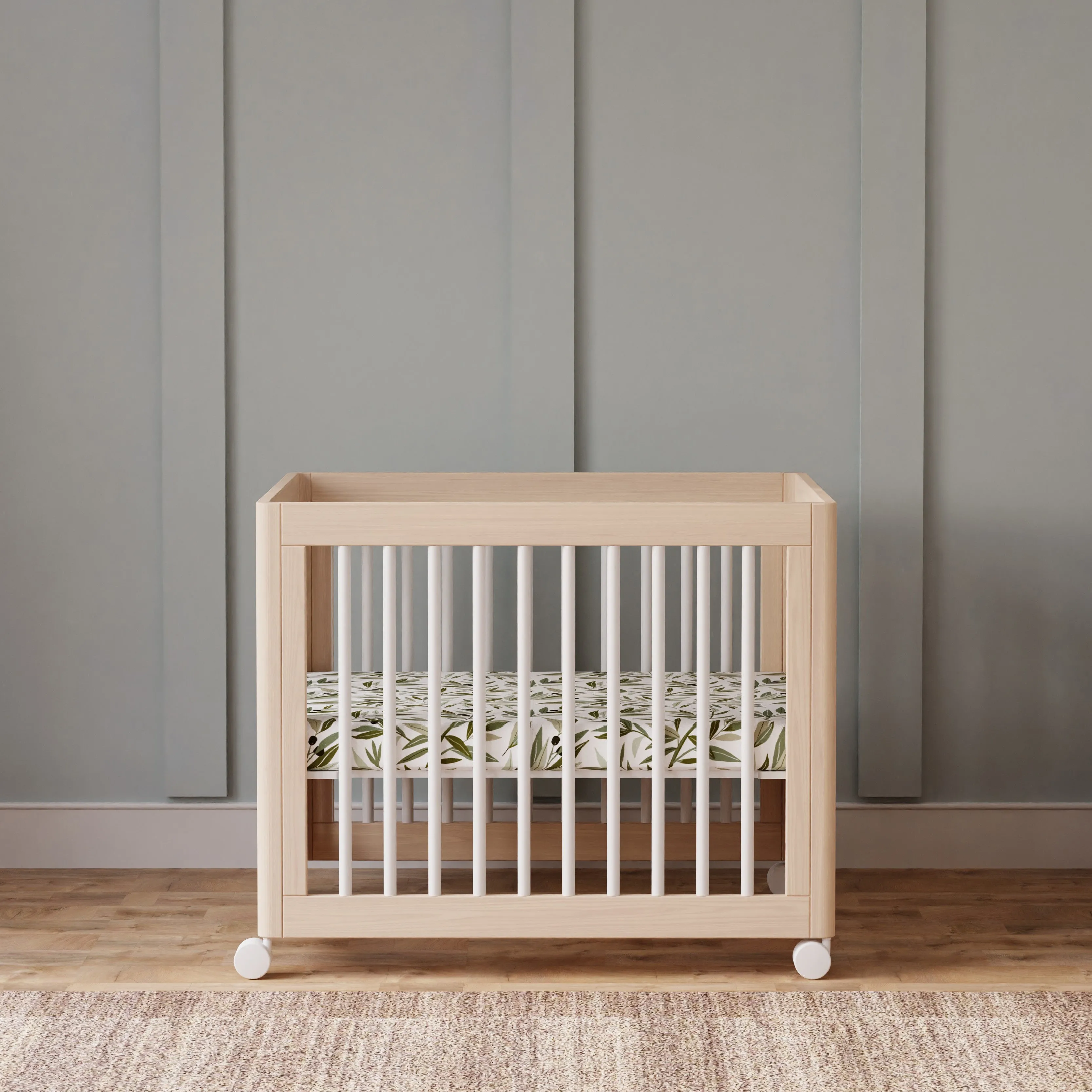 Yuzu 8-in-1 Convertible Crib with All-Stages Conversion Kits