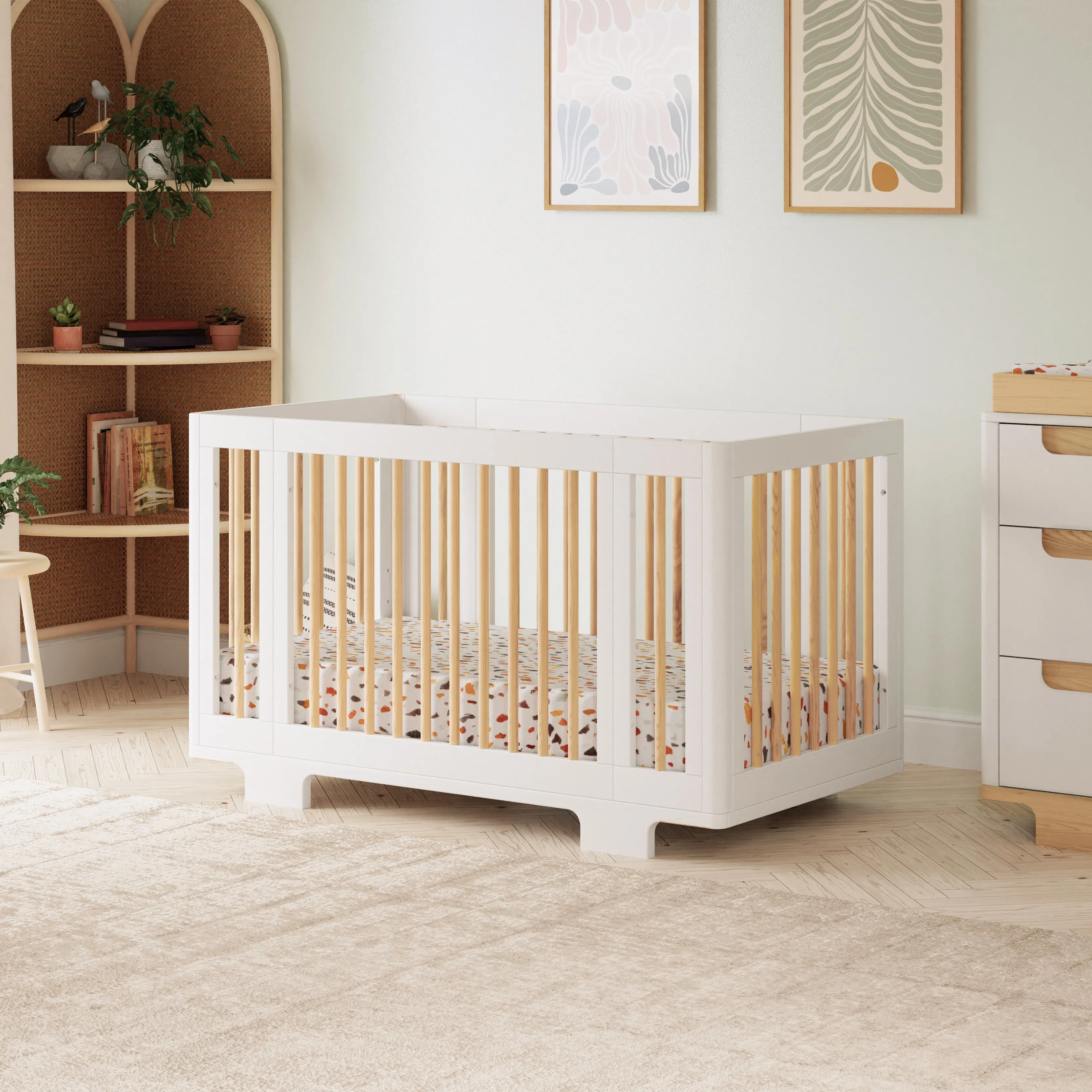 Yuzu 8-in-1 Convertible Crib with All-Stages Conversion Kits