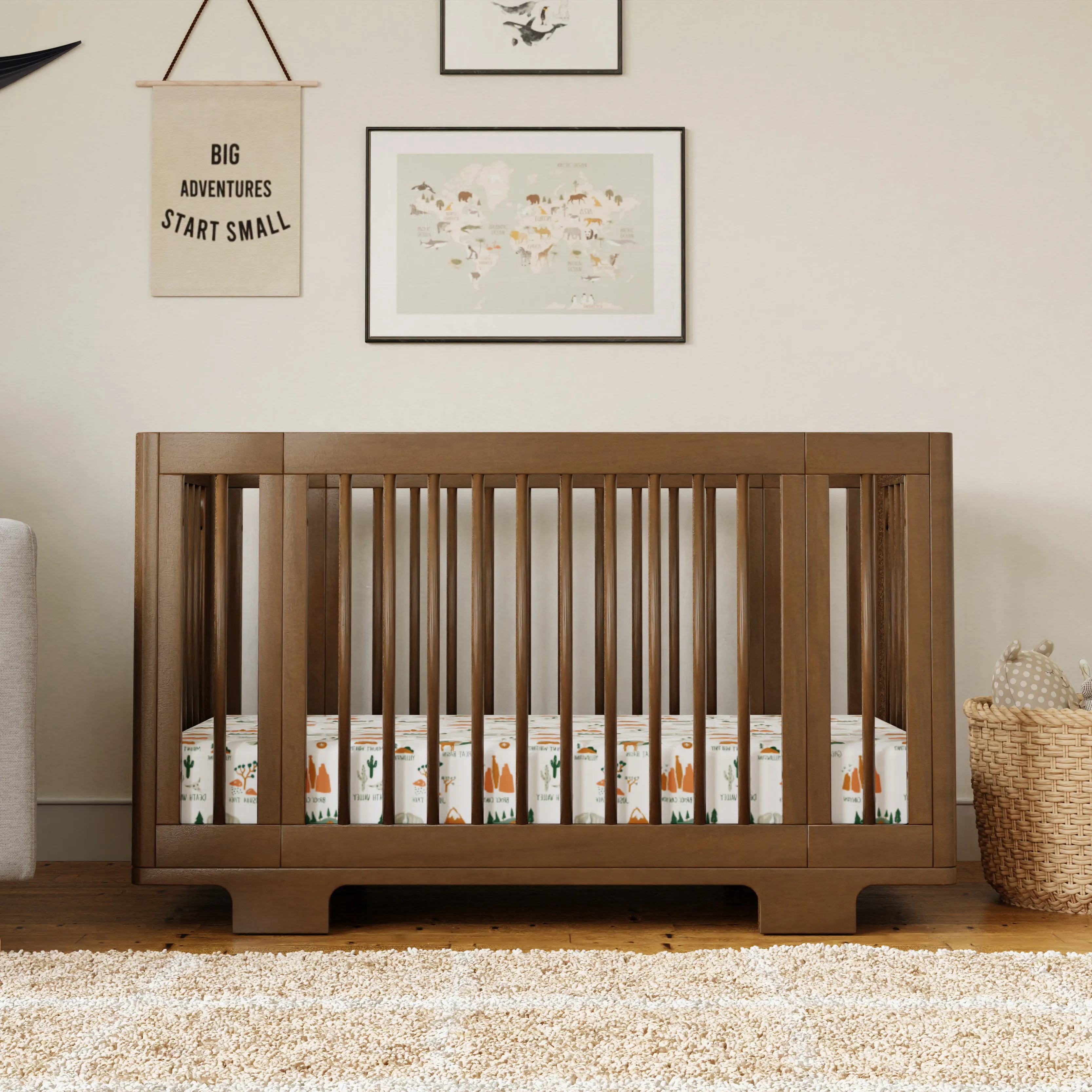 Yuzu 8-in-1 Convertible Crib with All-Stages Conversion Kits